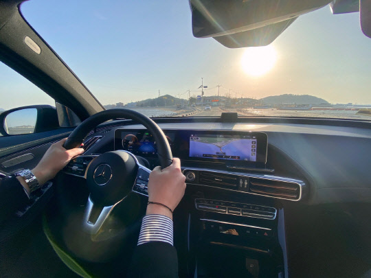 메르세데스-벤츠 EQC. <김양혁 기자>